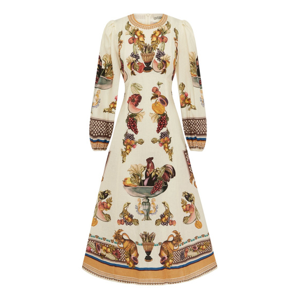 Alemais Mercado Midi Dress US 6 - Picture 5 of 9